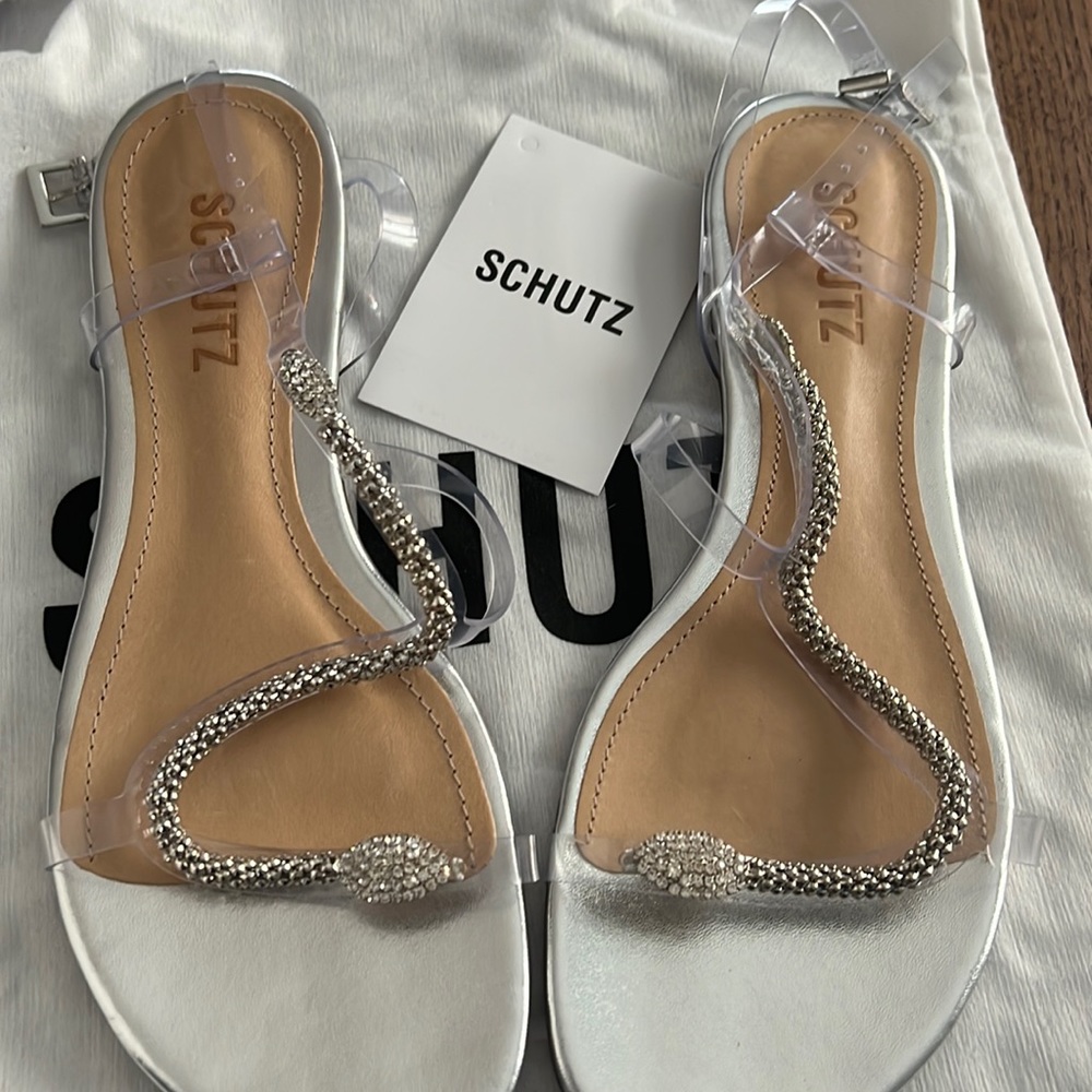 Flat brande new Schutz shoes